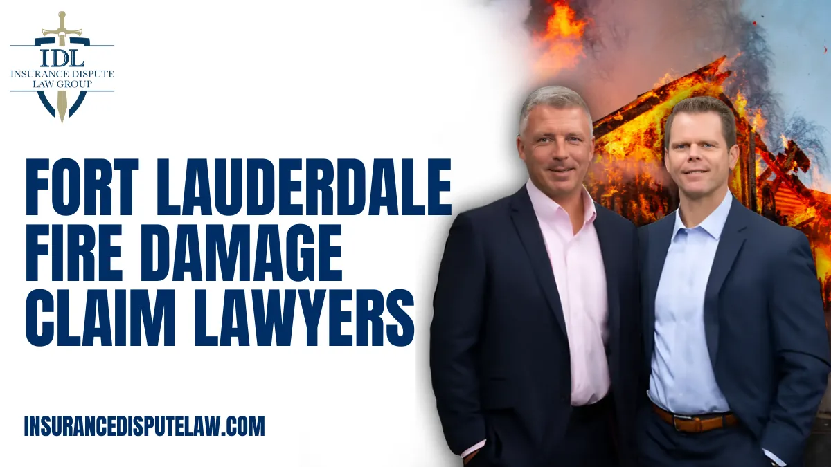 When your home or commercial property is damaged by fire, the emotional toll is devastating. But the financial aftermath—especially when an insurance company delays, denies, or underpays your claim—can add insult to injury. That’s where a Fort Lauderdale fire damage claim lawyer at Insurance Dispute Law Group steps in. We help property owners get the full compensation they’re entitled to after experiencing fire-related losses.