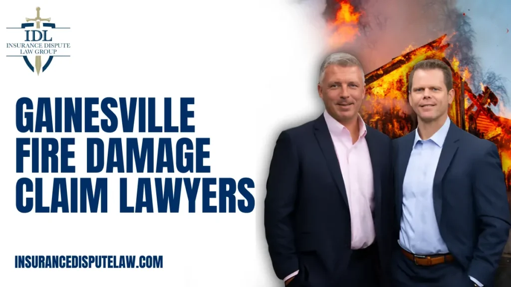 When fire strikes your home or business, the devastation can feel overwhelming. In Gainesville, homeowners and commercial property owners turn to the experienced attorneys at Insurance Dispute Law Group to help them navigate the complexities of insurance claims. If your insurer delays, underpays, or denies your fire damage claim, a trusted Gainesville fire damage claim lawyer can fight for your rights and secure the compensation you’re owed.