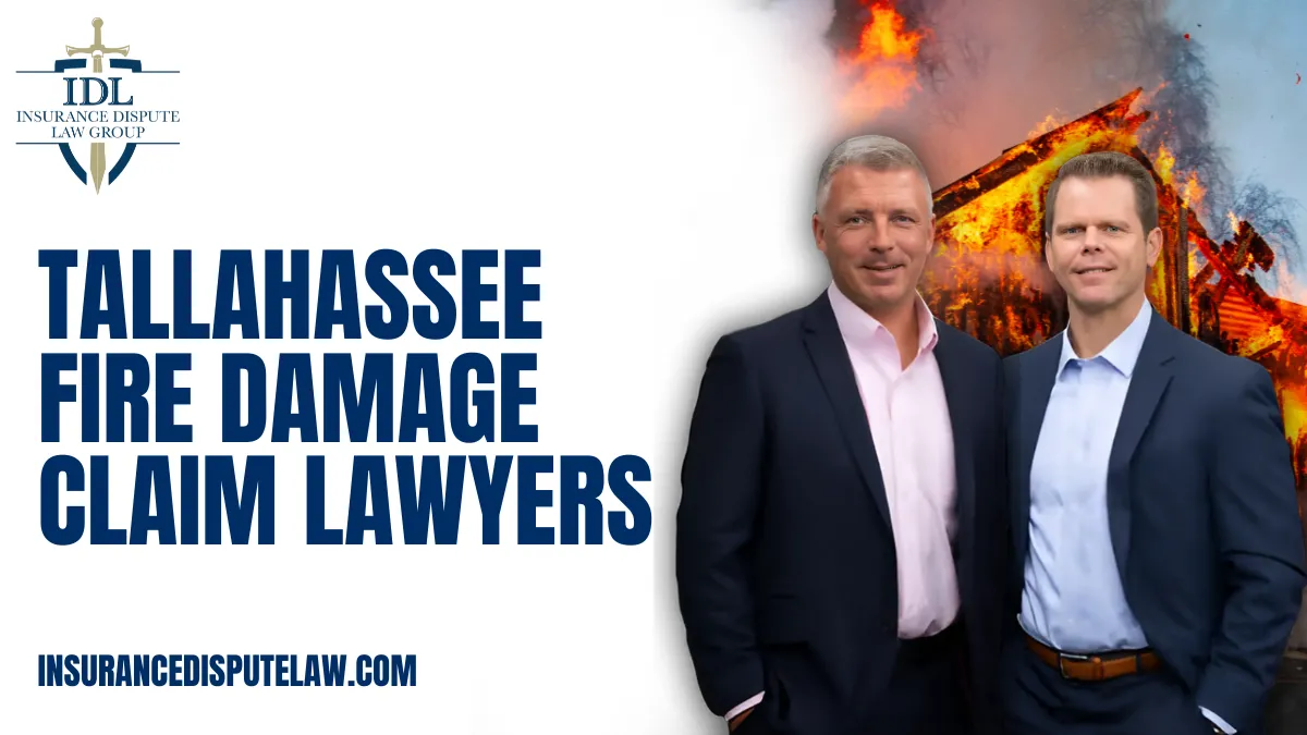 When a fire devastates your home or business in Tallahassee, the emotional and financial impact can be overwhelming. Insurance policies are designed to offer security during these difficult times, but too often, insurers delay, underpay, or deny legitimate fire damage claims. At Insurance Dispute Law Group, we specialize in holding insurance companies accountable. If you need an experienced Tallahassee fire damage claim lawyer, we are the fierce advocates ready to protect your rights and secure the compensation you deserve.