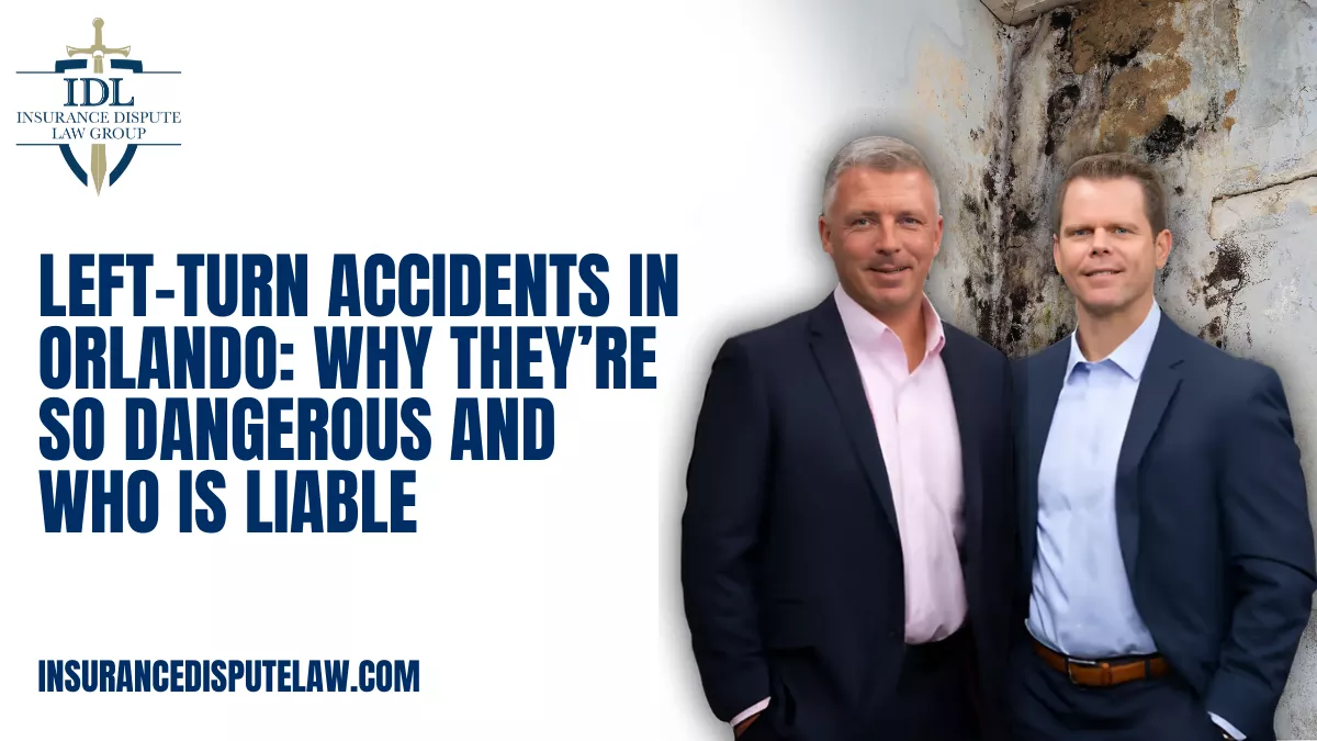Left-turn accidents are among the most dangerous and disputed car crashes in Orlando and across Central Florida. These collisions often happen in busy intersections when one driver attempts to turn left across oncoming traffic. Because vehicles are typically moving at high speeds and side-impact collisions are common, left-turn accidents frequently result in serious injuries and complex liability disputes.