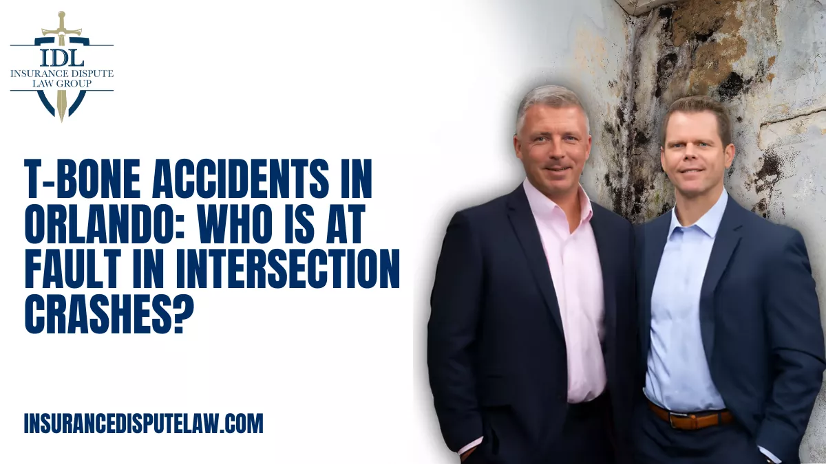 T-bone accidents — also known as side-impact collisions — are some of the most dangerous car crashes on Orlando roads. These accidents frequently occur at busy intersections, where one vehicle strikes the side of another with tremendous force. Because the sides of vehicles offer far less protection than the front or rear, T-bone collisions often result in severe, life-altering injuries.