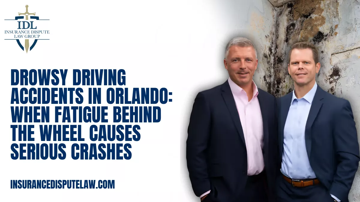 Drowsy driving is a hidden but extremely dangerous cause of car accidents in Orlando and throughout Central Florida. While most people recognize the dangers of drunk or distracted driving, fatigue behind the wheel often receives far less attention — despite causing thousands of serious crashes every year.