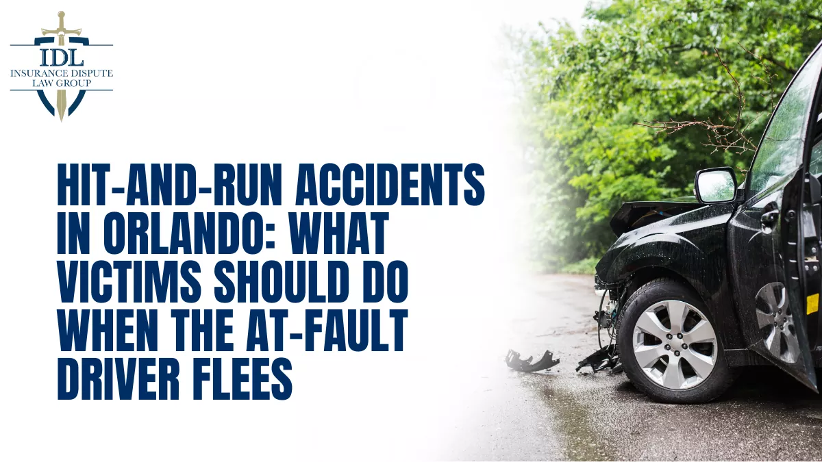 Hit-and-run accidents are among the most frustrating and traumatic types of car crashes. In these incidents, the driver who caused the collision leaves the scene without providing identification, insurance information, or assistance to injured victims. Unfortunately, hit-and-run crashes occur frequently in Orlando and throughout Central Florida.