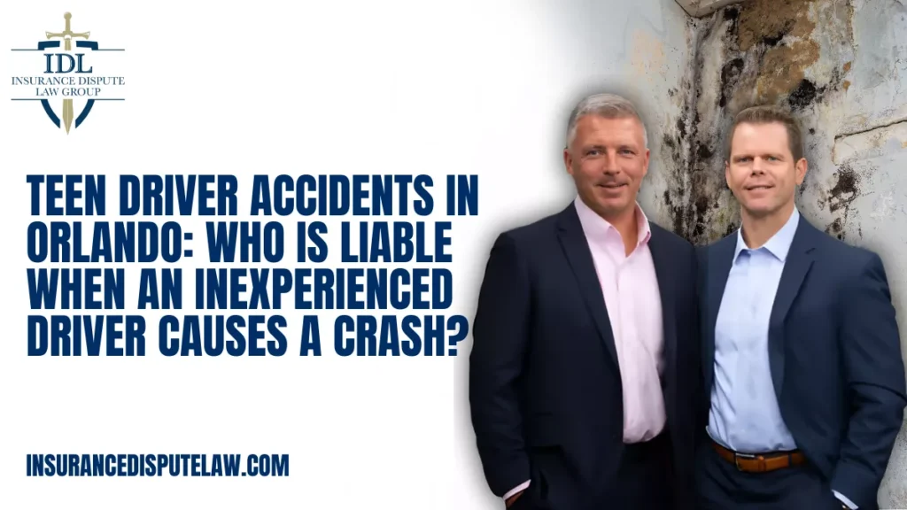 Teen drivers face a higher risk of causing car accidents than any other age group. In Orlando and throughout Central Florida, crashes involving teenage drivers are unfortunately common due to inexperience, distractions, and risky driving behaviors. While most teens try to drive responsibly, the combination of limited driving experience and high-risk situations can quickly lead to serious accidents.