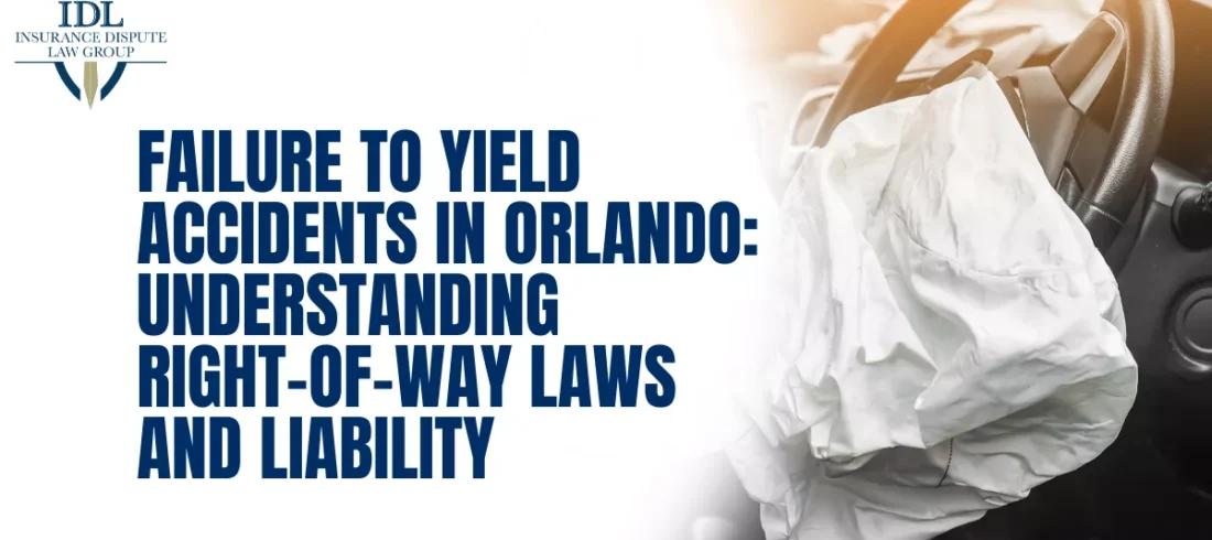 Failure to yield is one of the leading causes of car accidents in Orlando and throughout Central Florida. These accidents often happen in intersections, during left turns, or when drivers merge into traffic without properly checking for other vehicles. When a driver ignores right-of-way laws, the results can be sudden, violent, and life-changing.