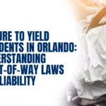 Failure to yield is one of the leading causes of car accidents in Orlando and throughout Central Florida. These accidents often happen in intersections, during left turns, or when drivers merge into traffic without properly checking for other vehicles. When a driver ignores right-of-way laws, the results can be sudden, violent, and life-changing.