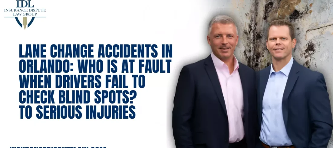 Lane change accidents are a common cause of car crashes in Orlando and throughout Central Florida. Whether on congested highways like I-4 or busy city streets, drivers frequently switch lanes to navigate traffic — but when they fail to do so safely, serious collisions can occur.