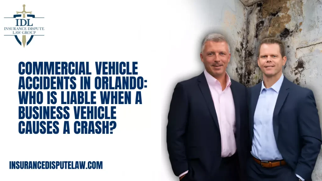 Commercial vehicles are a common sight on Orlando roads. From delivery vans and utility trucks to company cars and service vehicles, businesses rely heavily on transportation to operate. Unfortunately, when a commercial vehicle is involved in an accident, the consequences can be severe — and the legal issues are often far more complex than a typical car crash.