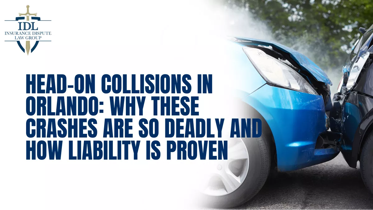 Head-on collisions are among the most devastating types of car accidents in Orlando and across Central Florida. When two vehicles traveling in opposite directions collide front-to-front, the force of impact is often catastrophic. These crashes frequently result in severe injuries or fatalities, leaving victims and families facing overwhelming physical, emotional, and financial consequences.